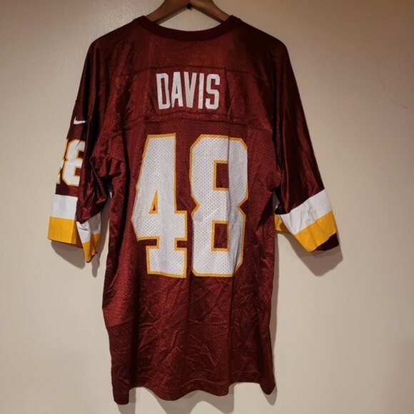 Nike Team Men's Washington Redskins Stephen Davis #48 Jersey Size XL - Picture 8 of 13